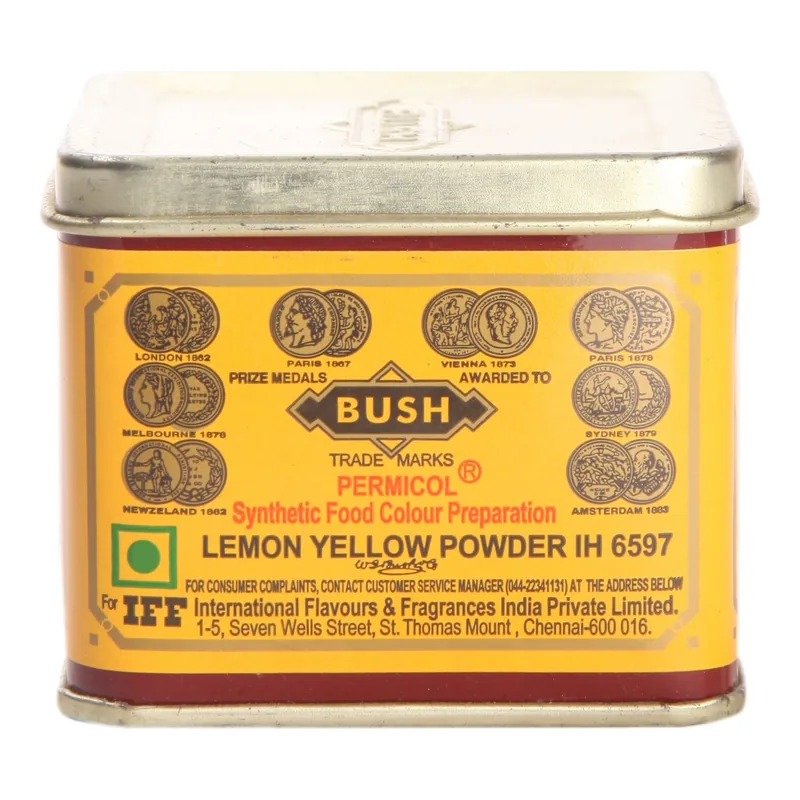 Bush Lemon Yellow Color