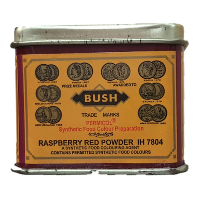 Bush Raspberry Red Color