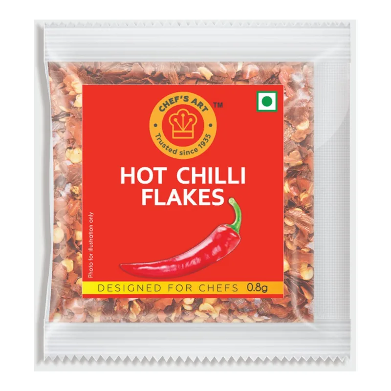 Chef Art Hot Chilli Flakes (sachet)