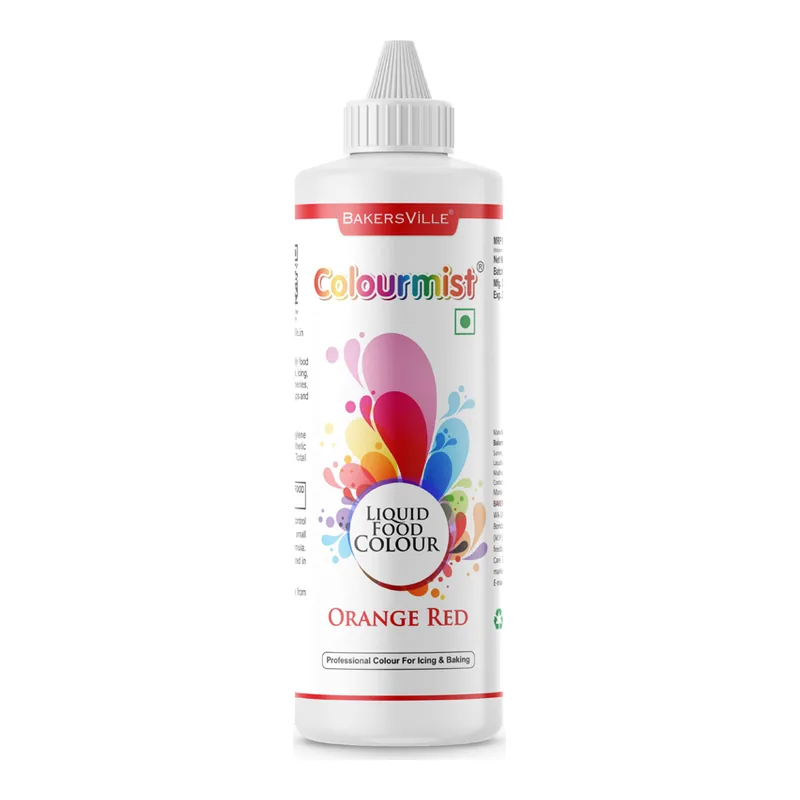 Colourmist Orange Red Liquid Colour