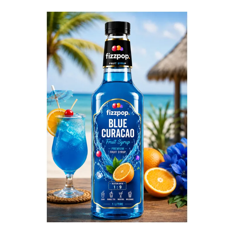 Fizzpop Blue Curaçao Syrup