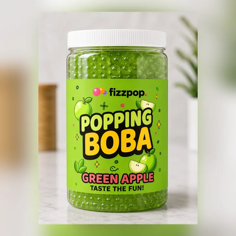 Fizzpop Green Apple Popping Boba