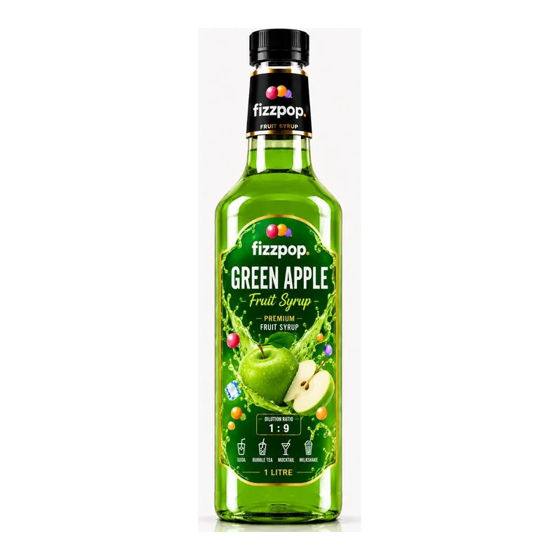 Fizzpop Green Apple Syrup