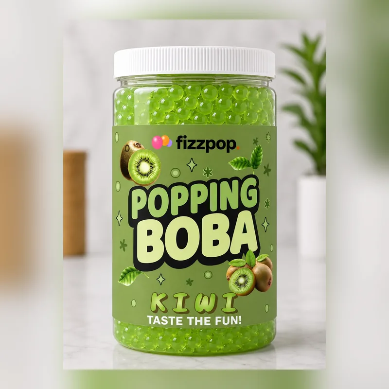 Fizzpop Kiwi Popping Boba