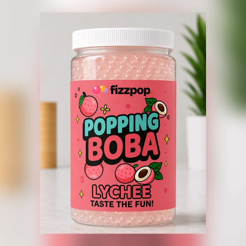 Fizzpop Lychee Popping Boba