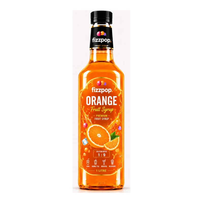 Fizzpop Orange Syrup