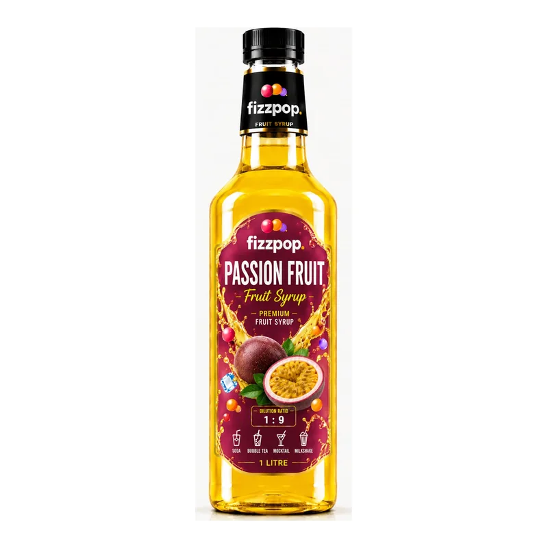 Fizzpop Passion Fruit Syrup