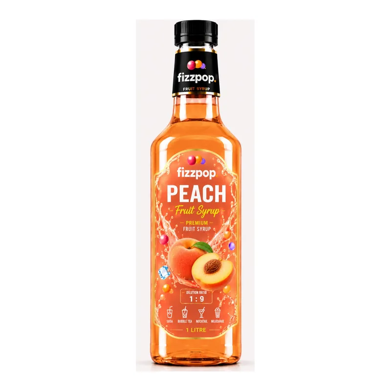 Fizzpop Peach Syrup