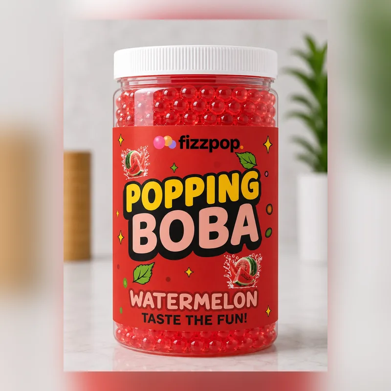 Fizzpop Watermelon Popping Boba