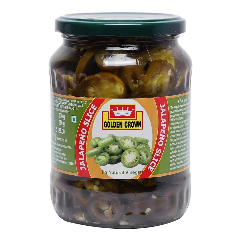 Golden Crown Jalapeno Slices