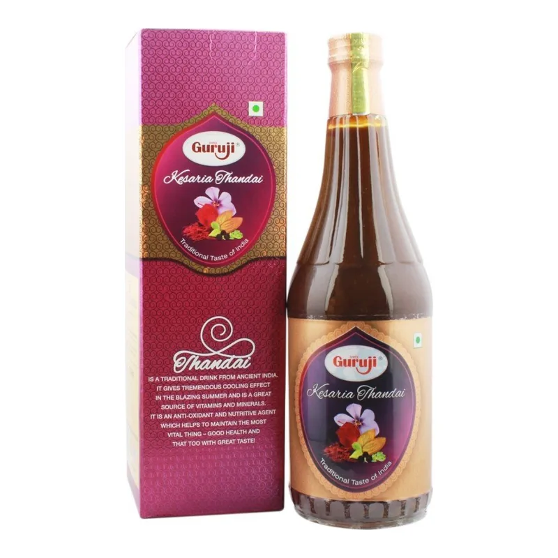 Guruji Kesaria Thandai Syrup