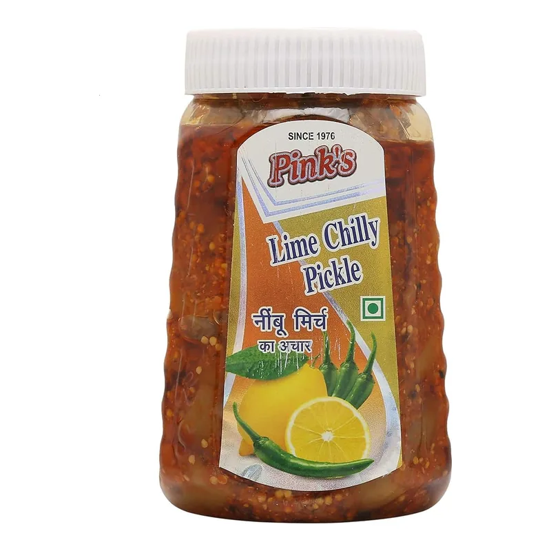 Pink's Lime Chilli Pickle
