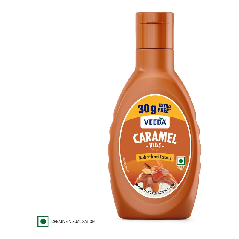 Veeba Caramel Bliss Syrup